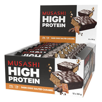 Musashi High Protein Bars Box of 12