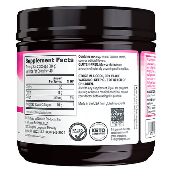 NeoCell Super Collagen Peptides Powder 400g