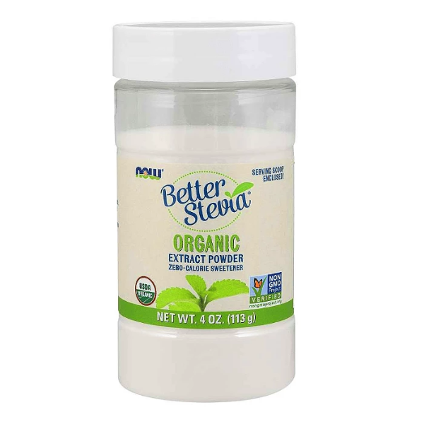 Now Foods BetterStevia Organic Extract Powder 113g