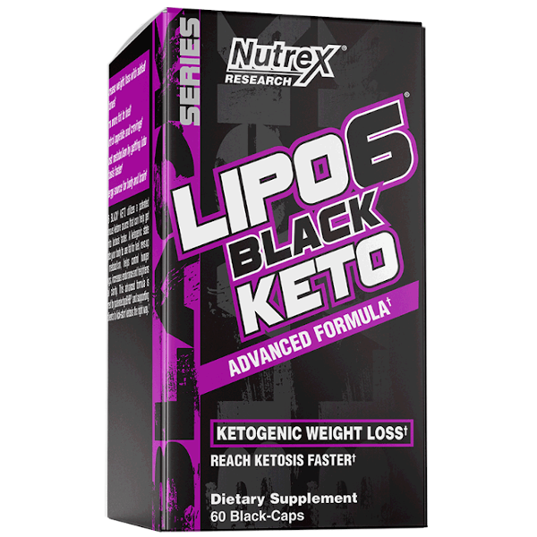 Nutrex Lipo-6 Black Keto 60 Caps