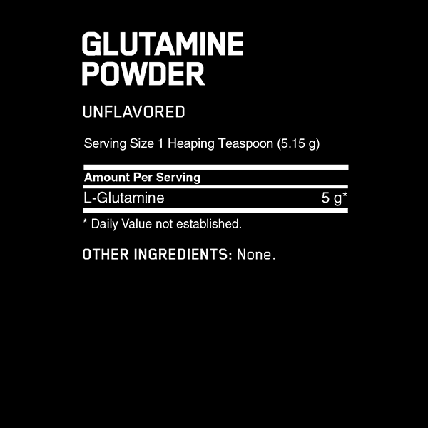 Optimum Nutrition Glutamine Powder 300g