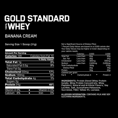Optimum Nutrition Gold Standard 100% Whey 5lb