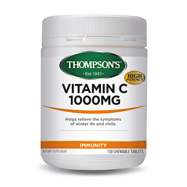 Thompson's Vitamin C 1000mg 150 Chewables