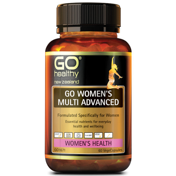 Go Healthy Go Women's Multi Advanced 60 Caps